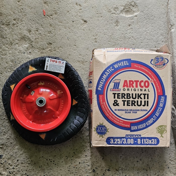 完整的生活輪胎 Artco 完整的車輪完整的手推車輪胎