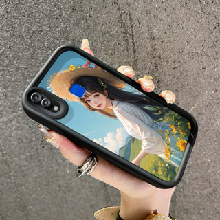 HP VIVO Y95 Y93 Y93s Y91 Y91i手機殼美少女圖案新款兩人軟矽膠保護手機殼衝擊軟殼外殼