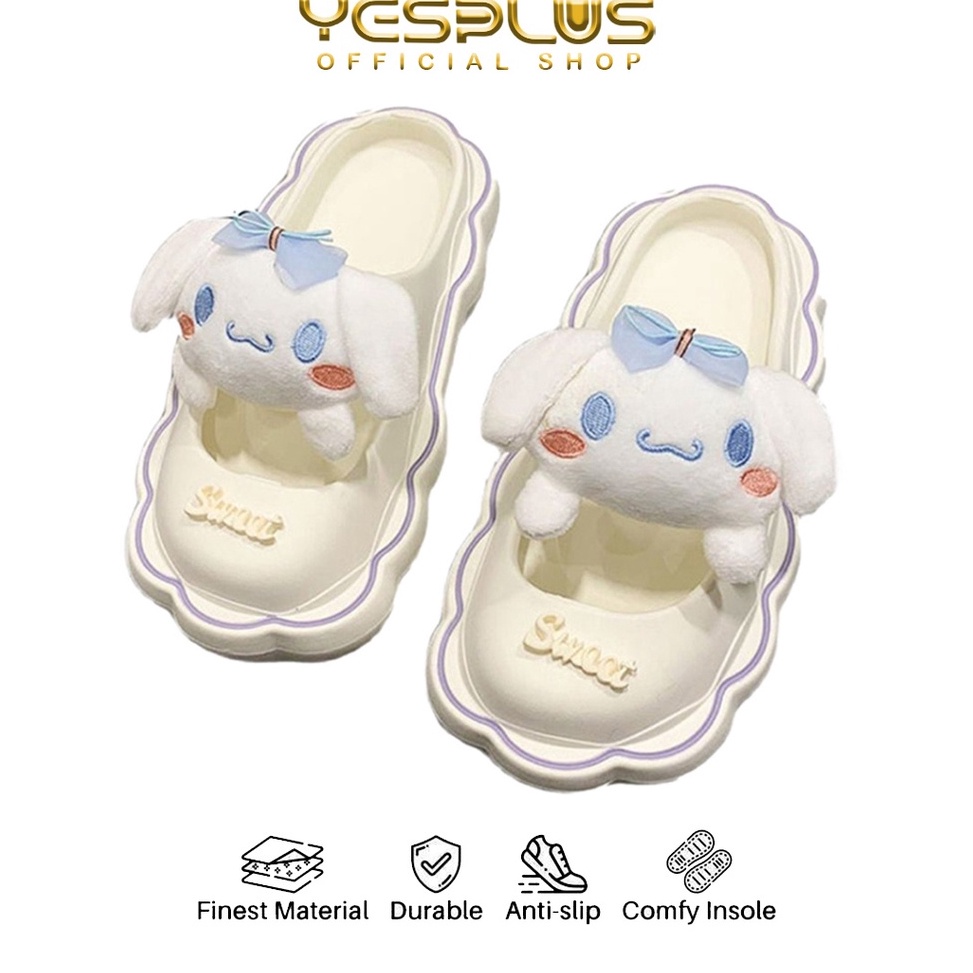 最適合yesplus 2388涼鞋拖鞋Crocs EVA橡膠模型卡通時尚涼鞋女進口