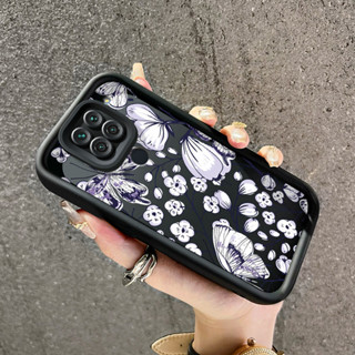 XIAOMI REDMI HP 小米紅米 Note 9 手機殼紅米 Note 9s 蝴蝶紋手機殼手機殼全包矽膠軟框軟殼