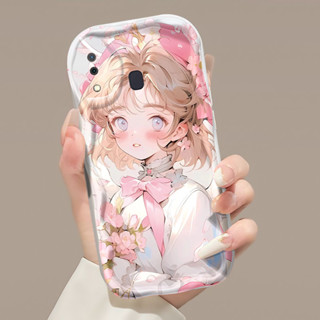 SAMSUNG HP三星Galaxy A30 A20 M10s A31 A32手機殼動漫閨蜜風圖案矽膠軟殼防摔殼外殼軟殼