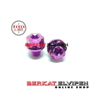 適用於 Beat Scoopy Vario Pcx Adv Xmax 後視鏡支架的原裝鈦齒輪頭螺栓