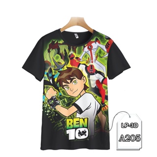 Ben 10 T恤卡通電視動畫兒童時尚LP -A205
