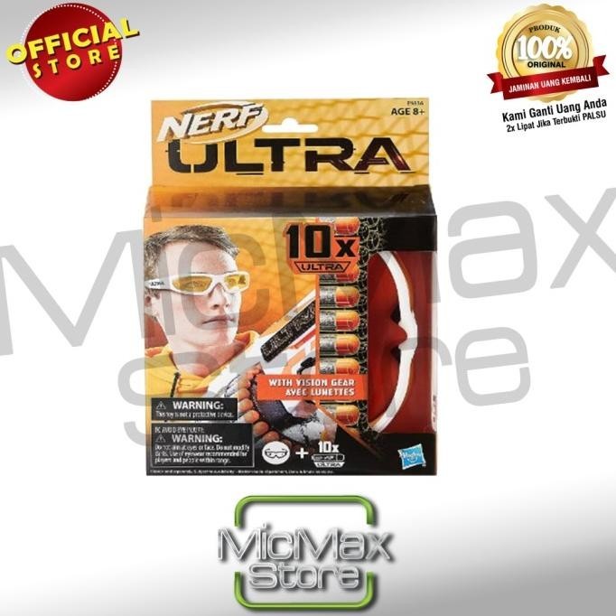 Mata Nerf Ultra Vision Gear 和 10 個 Ultra Darts 眼鏡 E9836