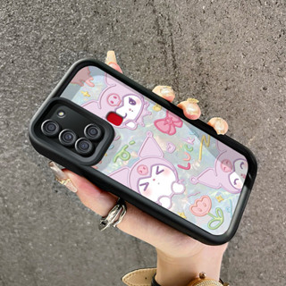 SAMSUNG HP三星Galaxy A21S手機殼新款Kulomi圖案手機殼保護軟矽膠殼兩人保護殼軟殼