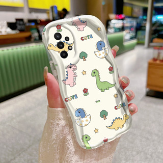 SAMSUNG HP 外殼適用於三星 Galaxy A22 M22 A23 A21s A24 外殼恐龍手機外殼 HP 軟