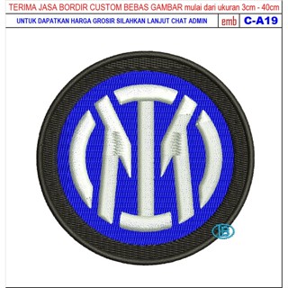 Gib PATCH LOGO刺繡C-A19國際米蘭球俱樂部系列-義大利
