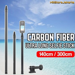 適用於 GoPro Insta360 隱形自拍杆的最新碳纖維獨腳架