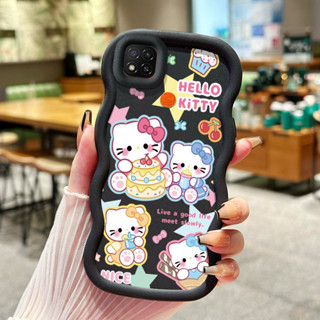 XIAOMI HP 外殼適用於小米 Redmi 9C NFC 10A POCO C3 C31 外殼 Kitty 製作甜點