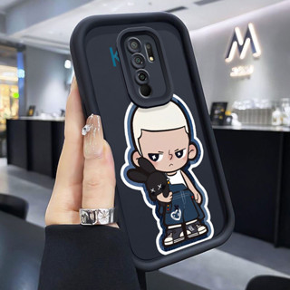 XIAOMI HP 外殼適用於小米 Redmi 9 Redmi 9 Prime POCO M2 外殼兔子和男孩圖案外殼