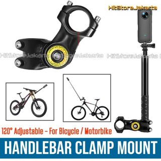 管夾安裝 Insta360 GoPro Max 獨腳架夾車把摩托車自行車