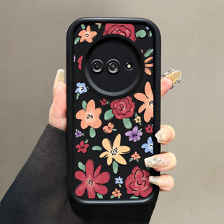 XIAOMI MAWAR 外殼 HP 適用於小米 Redmi A3 A3x POCO C61 外殼軟殼矽膠 HP 外殼玫