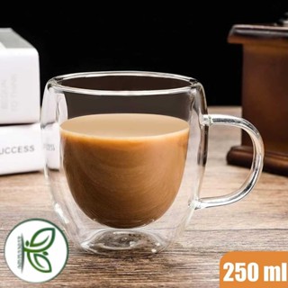 RIO耐熱玻璃咖啡杯雙層美學杯250ml RI250