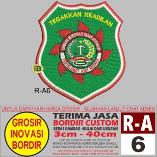 R-A6 LOGO LI BAPAN PATCH LOGO刺繡/可擦寫GIB修訂測試