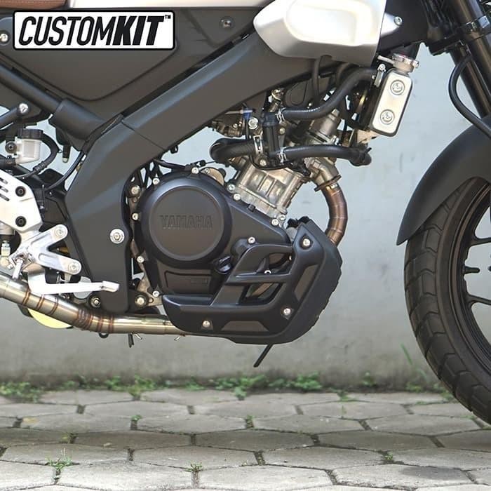 山葉 Hitam MESIN 原裝黑色 YAMAHA XSR 155 發動機罩