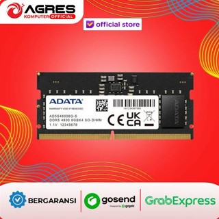 威剛 Adata Ddr5 16Gb 4800Mhz 單 Sodimm 記憶體 Ram 筆記本電腦 Ddr5 4800