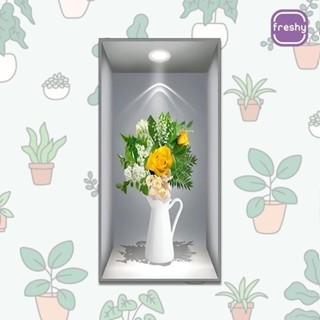 HIASAN DINDING美學逼真3D花卉牆飾15X30豪華唯美房間裝飾3D花卉