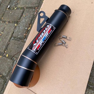 開放式規格管罐僅 apido 入口 51mm 高位管消音器排氣用於摩托車