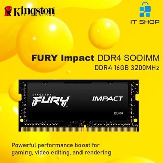 金士頓 Hyperx Impact Ddr4 Sodimm 16Gb 3200 筆記本電腦記憶體