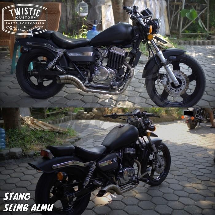 摩托車車把 Slimb Iron Drag Bar W175 W250 Benelli 巴塔哥尼亞鷹 250 Motob