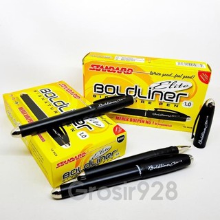 中性筆 1.0 標準粗體眼線筆 ELITE 黑色
