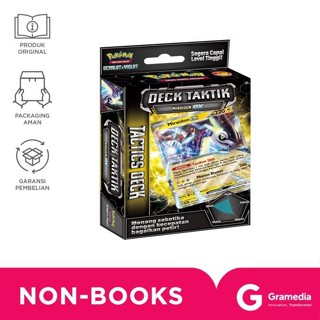 Gramedia 口袋妖怪遊戲收藏卡牌套牌戰術 Miraidon Svtr 稀有原創