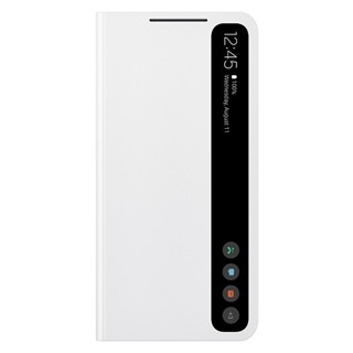 SAMSUNG 外殼外殼 S21 FE Smart Clear View Cover Case 原裝官方 SEIN