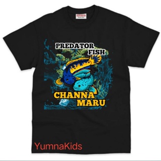 Chana maru 魚字符兒童 t 恤