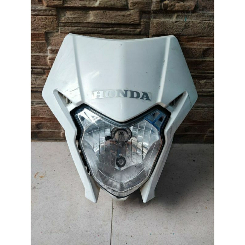 前照燈 HONDA CRF 150 CRF150L 原裝摩托車電池 NORMAL 座椅和 SPIDO SET 正常狀態