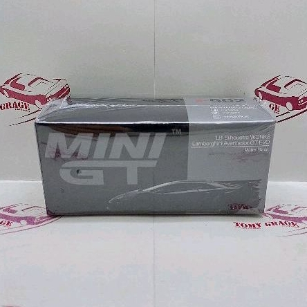 Mini GT 502 LB-剪影作品蘭博基尼 Aventador GT EVO 啞光黑