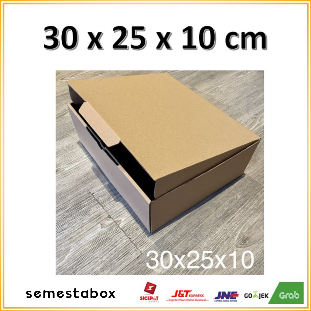 紙板 Dus 英國 30x25x10 厘米模切盒包裝盒牛仔褲連帽衫食品衣服頭巾蛋糕