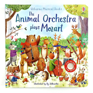 原版 Usborne 動物管弦樂隊演奏莫扎特有聲書音樂 Leon Books