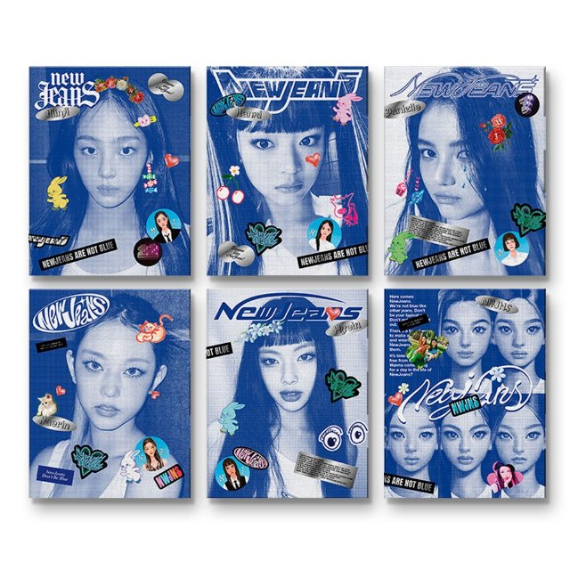 密封 NewJeans New Jeans Bluebook Ver 1st EP 專輯 HAERIN HANNI 丹尼