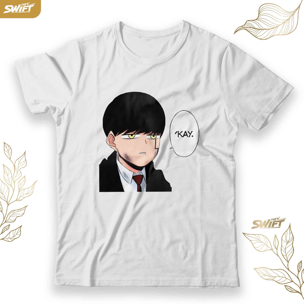 Burntedead Mash Mashle 動漫 T 恤 DISTRO 衣服