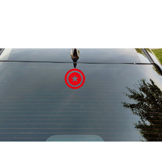 美國隊長盾牌貼紙筆記本電腦車身玻璃摩托車切割 Ave