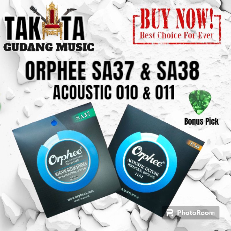 Orphee SA 37 Orphee SA38 原裝獎勵撥片 String Orphee Acoustic 010 O