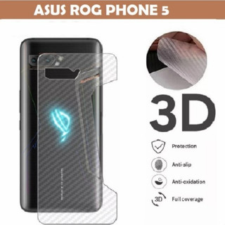 華碩 ROG 2 ROG 3 ROG 5 5s 防刮後碳皮螢幕保護膜碳素 ROG2 ROG3 ROG5