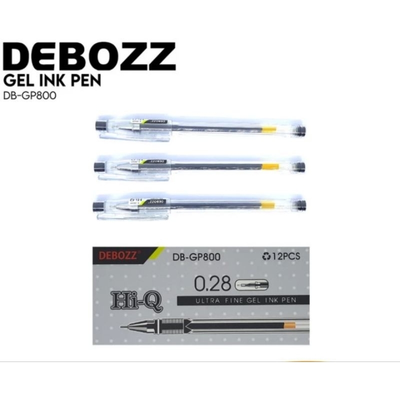 圓珠筆 Debozz Pen DB-GP 800 超細中性筆