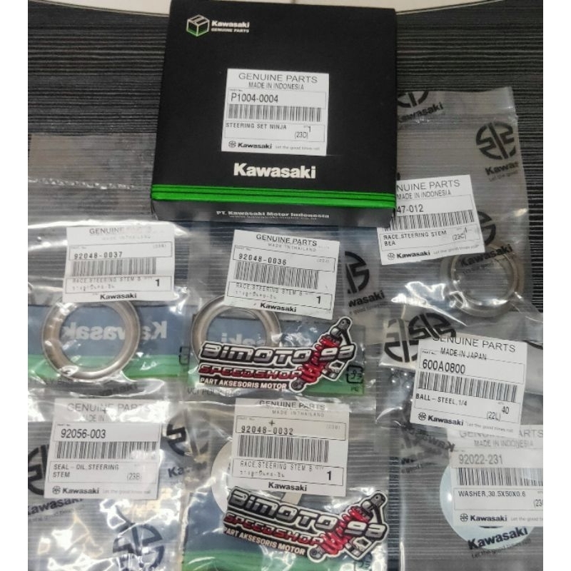 KAWASAKI 攪拌方向盤忍者150 r rr ss 忍者250原裝川崎P1004-0004