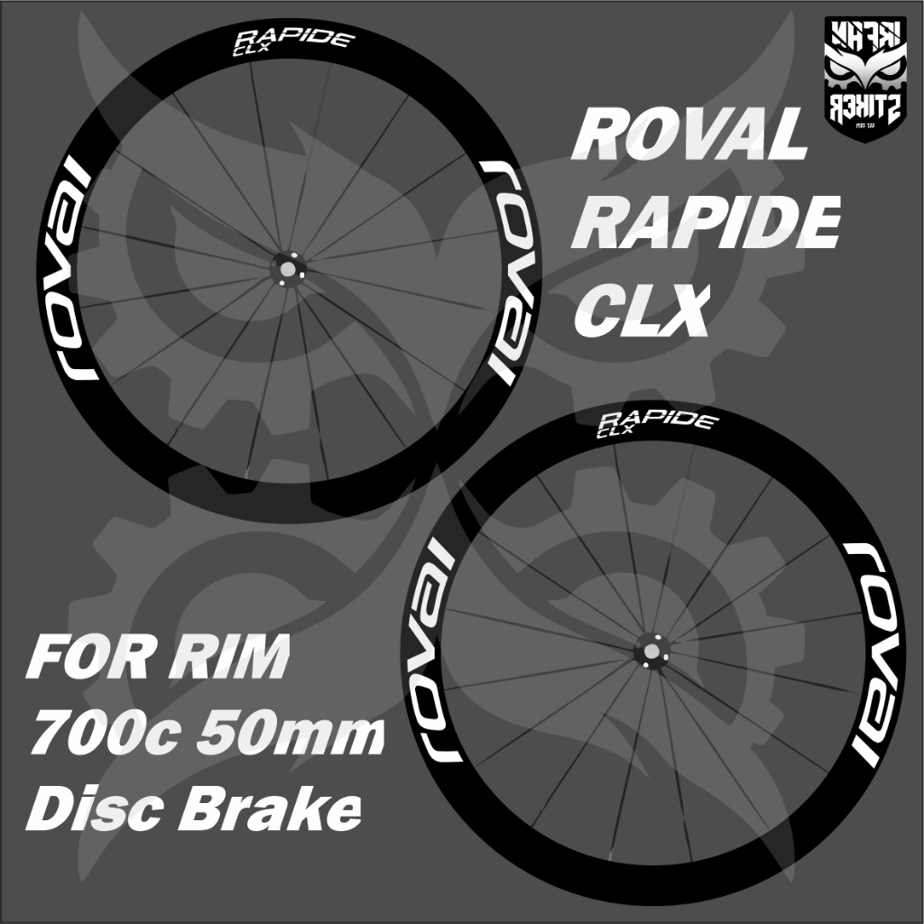 Roval Rapide Clx 輪輞貼紙