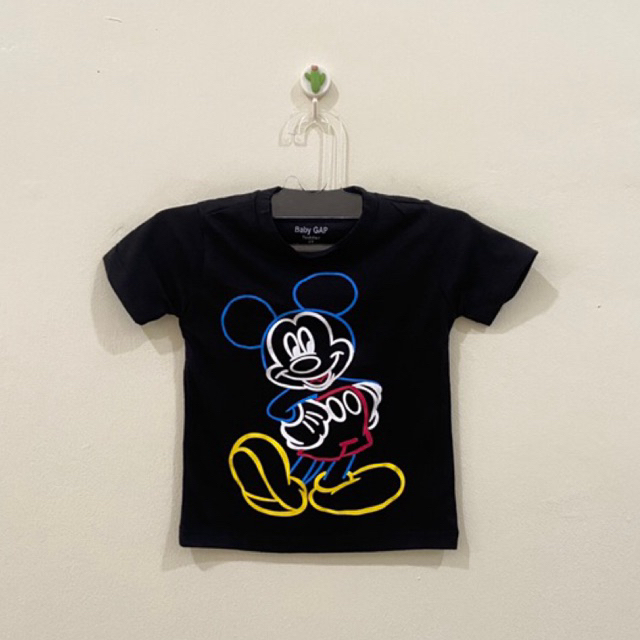 米奇迪士尼嬰兒 GAP 兒童 t 恤尺寸 2 歲