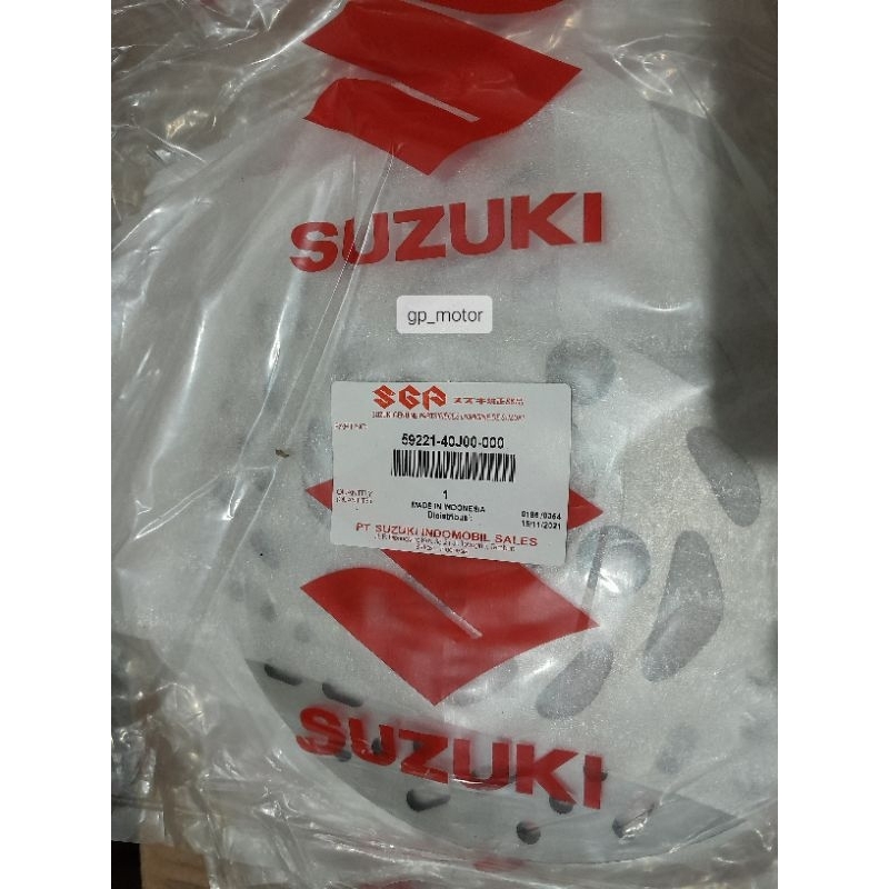 碟剎盤 SUZUKI NEX,NEX 2 Code PART 59221-40J00-000 原裝