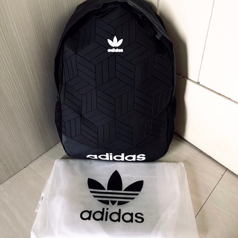 愛迪達 三宅一生 背包 ADIDAS ISSEY MIYAKE 反光全新黑色全套