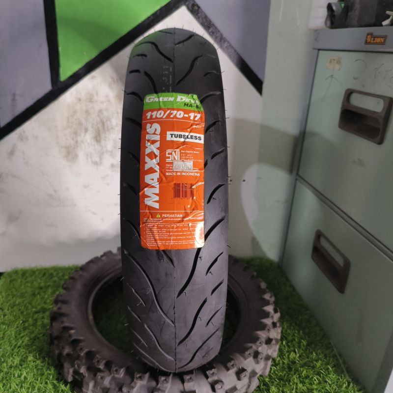 Maxxis 綠魔輪胎 110/70-17 無內胎