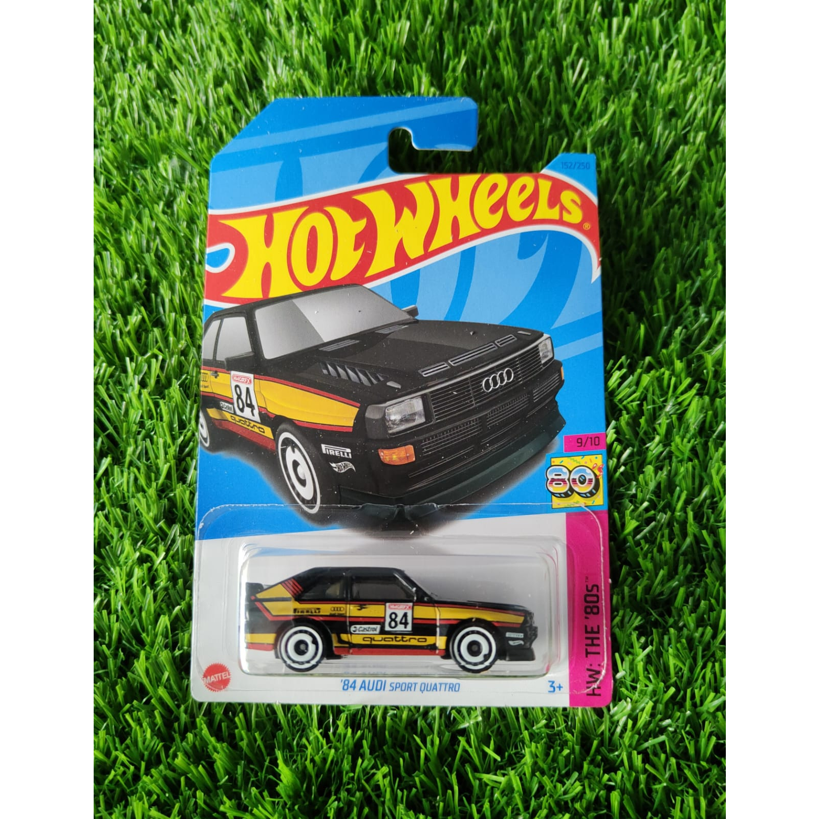 Hitam Hot Wheels 84 奧迪 SPORT QUATTRO 黑色黑色