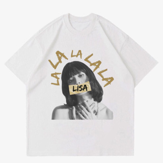 Lisa BLACKPINK T 恤 LA LA LA LA LA LA LA LA T 恤 LISA BLACKPIN