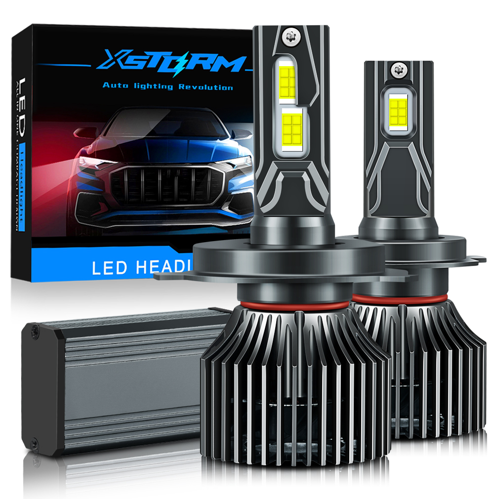 Xstorm H4 LED 大燈 CSP 芯片 LED H7 H1 H11 9005 9006 HB3 HB4 汽車大燈
