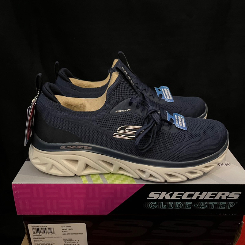 思克威爾 Skechers Glide Step 彈力合身鞋