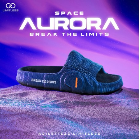 無限男士涼鞋 SPACE AURORA Premium Eva Extralight Adilette 23 最新休閒拖