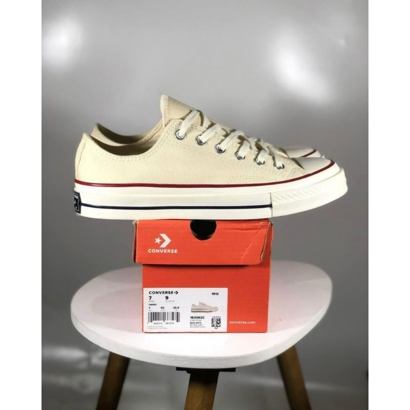 Converse 70 年代 LOW CREAM PREMIUM GRADE ORI 男/女運動鞋